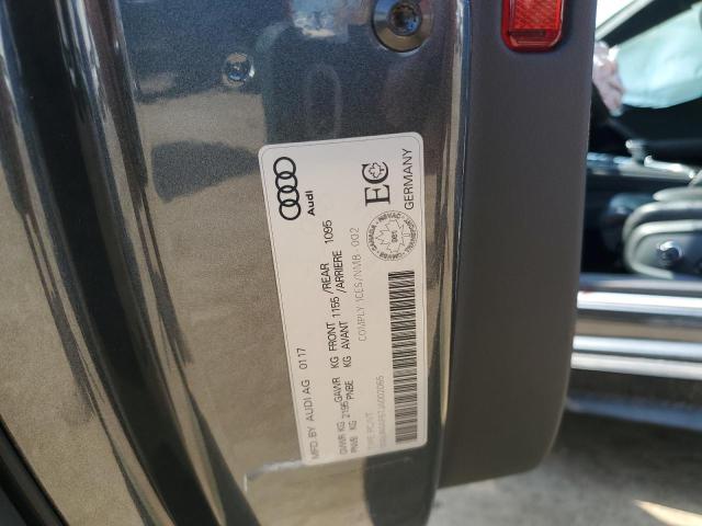 2018 AUDI S5 PRESTIG WAUR4AF57JA002065