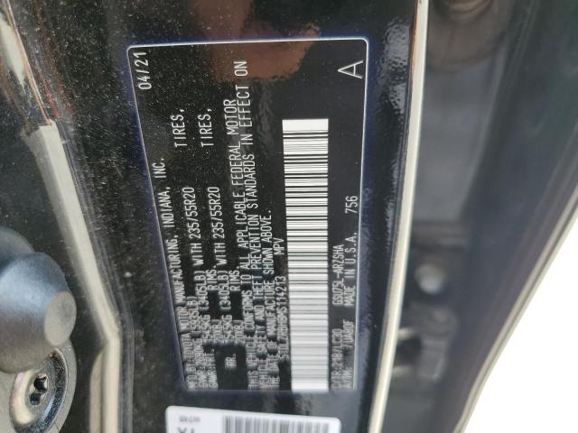 2021 TOYOTA HIGHLANDER XSE 5TDLZRBH8MS114213