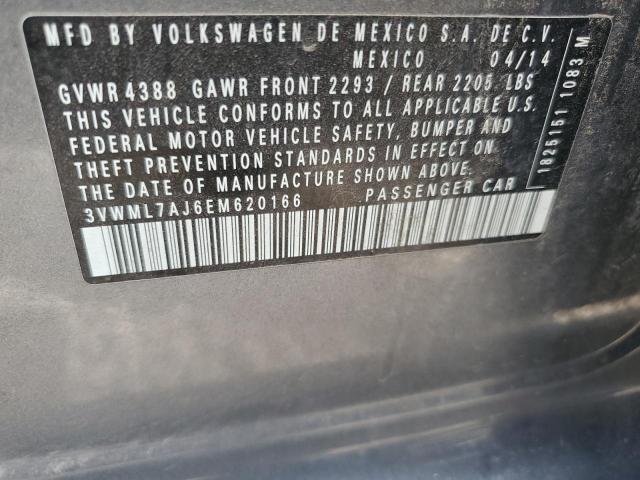 2014 VOLKSWAGEN JETTA TDI - 3VWML7AJ6EM620166
