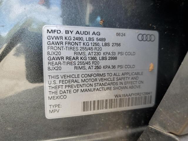 2024 AUDI Q5 SPORTBA WA15AAFY0R2129941