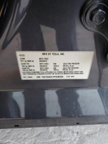 2023 TESLA MODEL Y 7SAYGAEE7PF898393