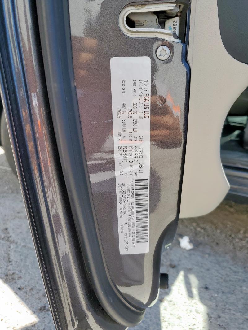 2019 DODGE GRAND CARA 2C4RDGBG3KR571585
