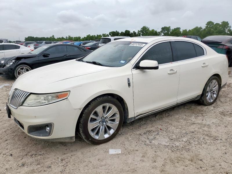 LINCOLN MKS 2009 white  Gasoline 1LNHM94RX9G604286 photo #1