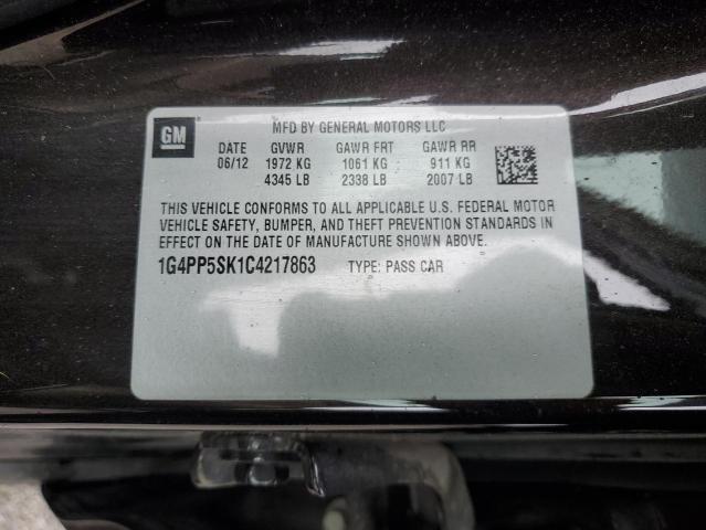 2012 BUICK VERANO - 1G4PP5SK1C4217863