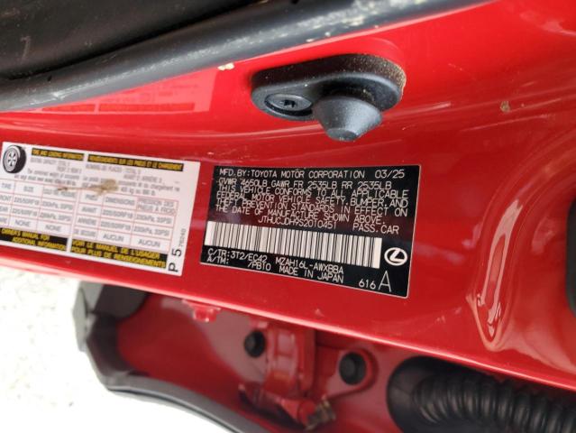 2025 LEXUS UX 300H BA JTHUCJDH9S2010451