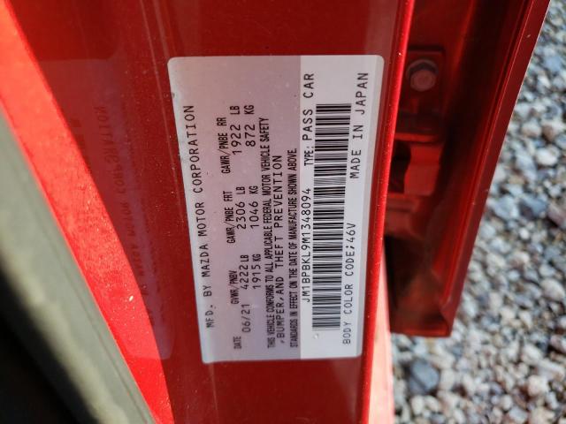 2021 MAZDA 3 SELECT JM1BPBKL9M1348094