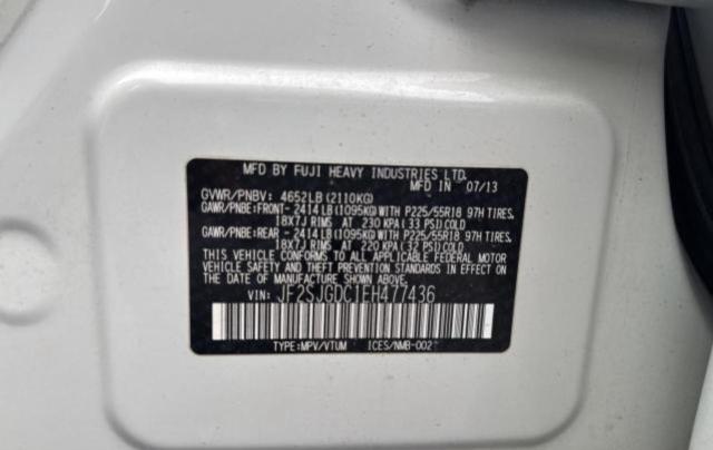 2014 SUBA FORESTER 2.0XT PREMIUM - JF2SJGDC1EH477436