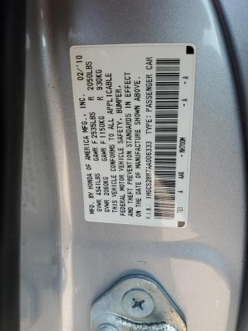 2010 HONDA ACCORD EXL - 1HGCS2B87AA006333