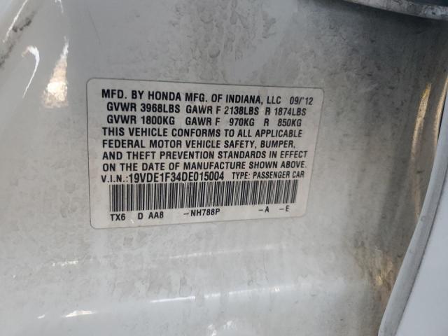 2013 ACURA ILX 20 - 19VDE1F34DE015004