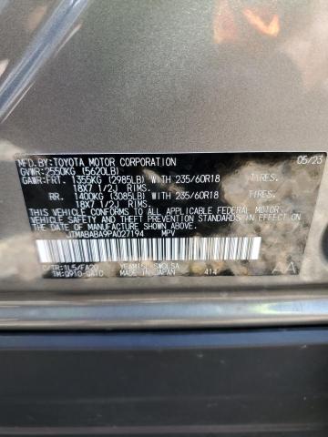 2023 SUBARU SOLTERRA P JTMABABA9PA027194