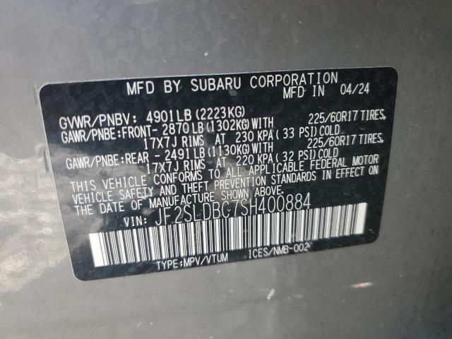 2025 SUBARU FORESTER P JF2SLDBC7SH400884
