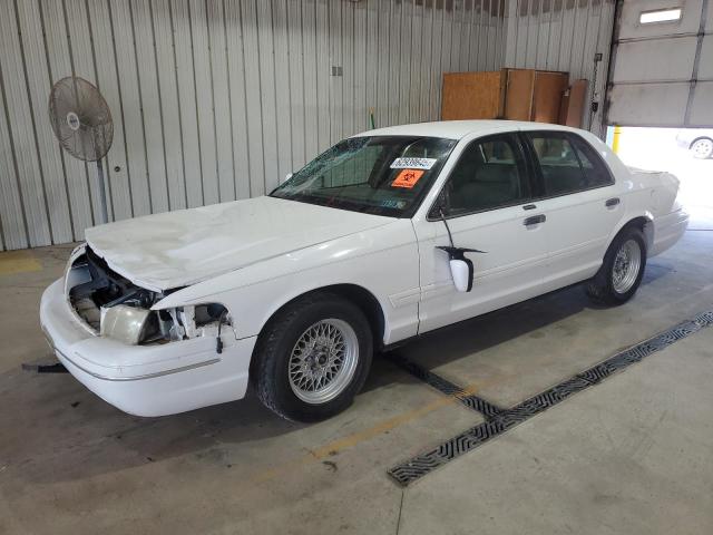 FORD CROWN VICT 2001 white  gas 2FAFP74W01X167562 photo #1