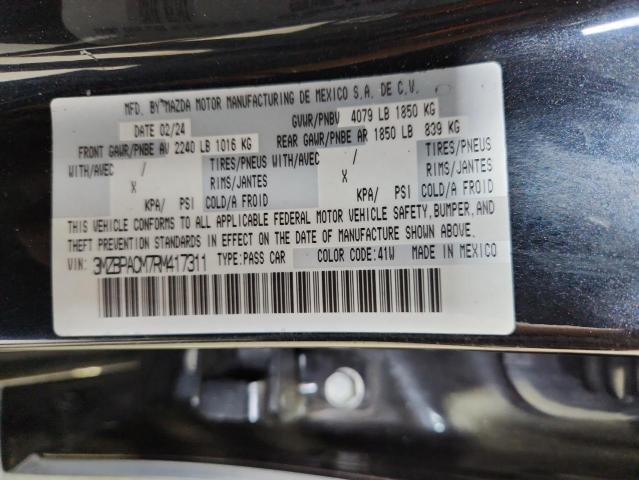 2024 MAZDA 3 PREFERRED 3MZBPACM7RM417311