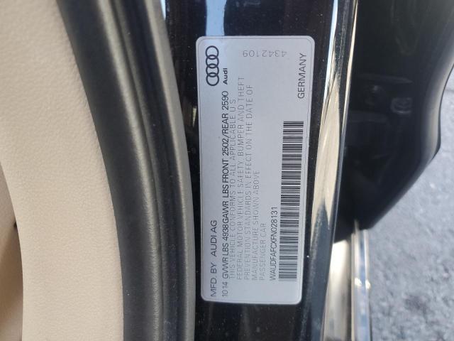 2015 AUDI A6 PREMIUM WAUDFAFCXFN028131