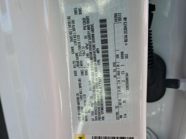 2025 FORD BRONCO OUT 1FMDE8BH3SLA77107