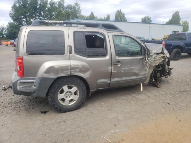 NISSAN XTERRA OFF 2005 gold  gas 5N1AN08W65C631724 photo #4