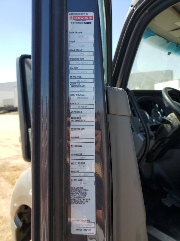 Lot #3257240790 2020 KENWORTH T680