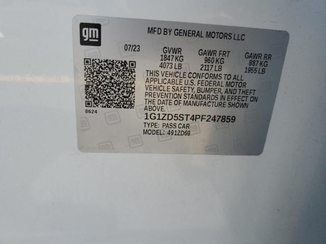 2023 CHEVROLET MALIBU LT - 1G1ZD5ST4PF247859