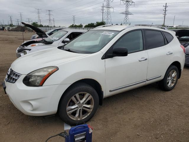 NISSAN ROGUE SELE 2015 white 4dr spor gas JN8AS5MV2FW255549 photo #1