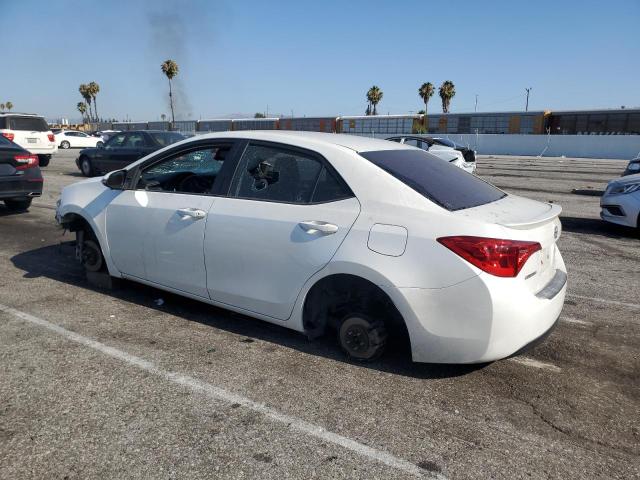 TOYOTA COROLLA L 2019 white  gas 5YFBURHE0KP888615 photo #3