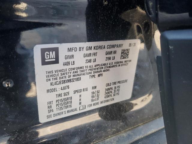 2021 BUICK ENCORE PRE KL4CJESBXMB321859
