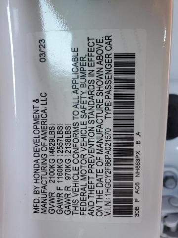 2023 HONDA ACCORD TOU 1HGCY2F86PA021570