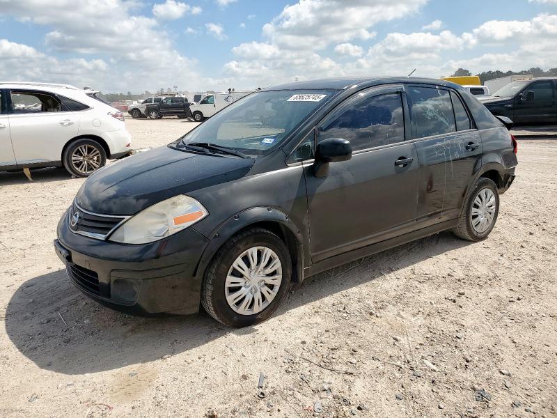 NISSAN VERSA S 2010 black  gas 3N1BC1AP1AL449776 photo #1