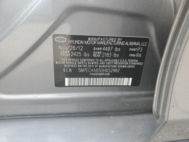 2013 HYUNDAI SONATA SE - 5NPEC4AB5DH652982