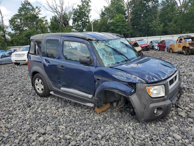 HONDA ELEMENT EX 2003 blue  gas 5J6YH285X3L051784 photo #1