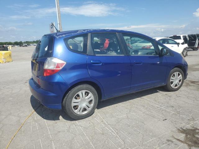 HONDA FIT 2010 blue  gas JHMGE8H20AS009998 photo #4