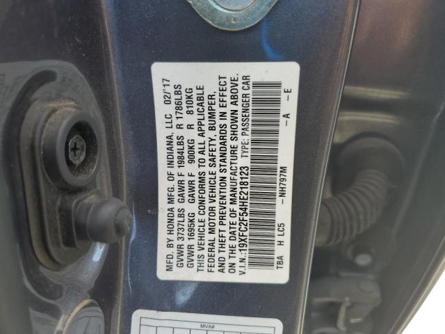 2017 HONDA CIVIC LX 19XFC2F54HE218123