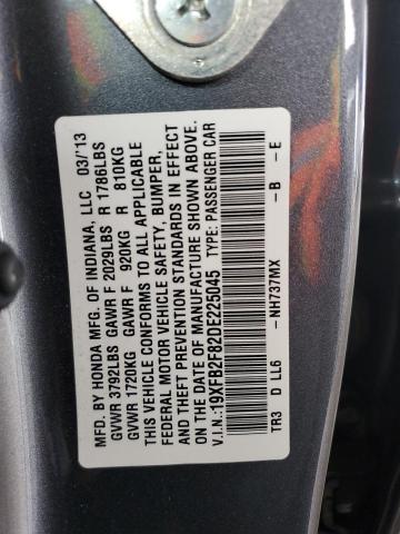 2013 HONDA CIVIC EX - 19XFB2F82DE225045
