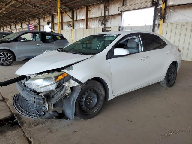 TOYOTA COROLLA L 2014 white  gas 5YFBURHEXEP100878 photo #1