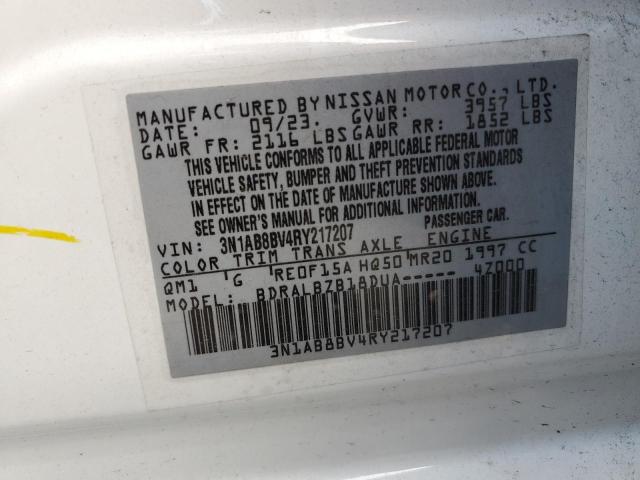 2024 NISSAN SENTRA S - 3N1AB8BV4RY217207