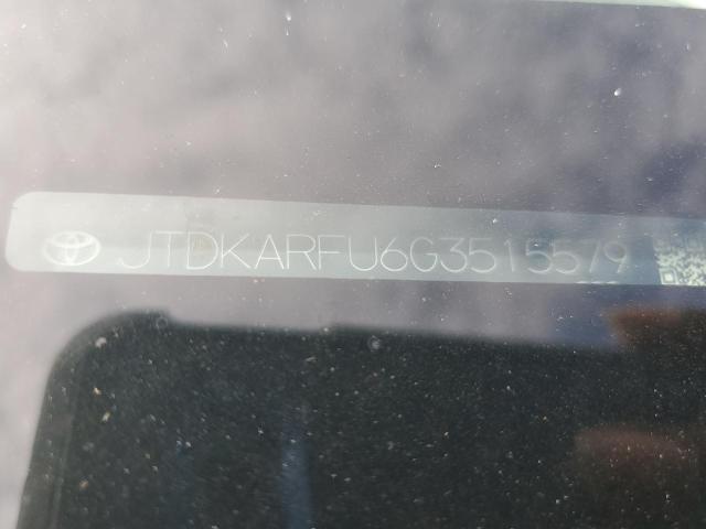 2016 TOYOTA PRIUS JTDKARFU6G3515579
