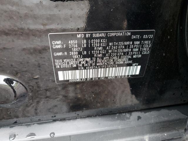 2023 SUBARU OUTBACK ON 4S4BTAJC1P3192774