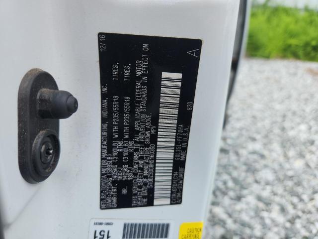 2017 TOYOTA SIENNA XLE - 5TDDZ3DC8HS160360