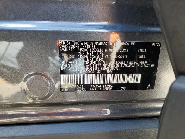 2025 TOYOTA RAV4 XLE P - 2T3C1RFV0SW394132