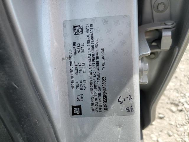 2017 BUICK VERANO SPO 1G4PR5SK9H4103062