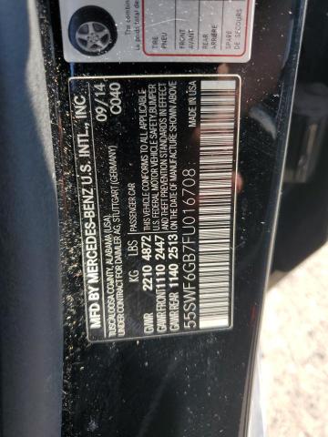 2015 MERCEDES-BENZ C 400 4MAT 55SWF6GB7FU016708