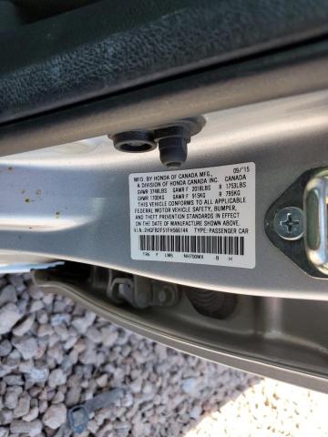 2015 HONDA CIVIC LX 2HGFB2F51FH566144