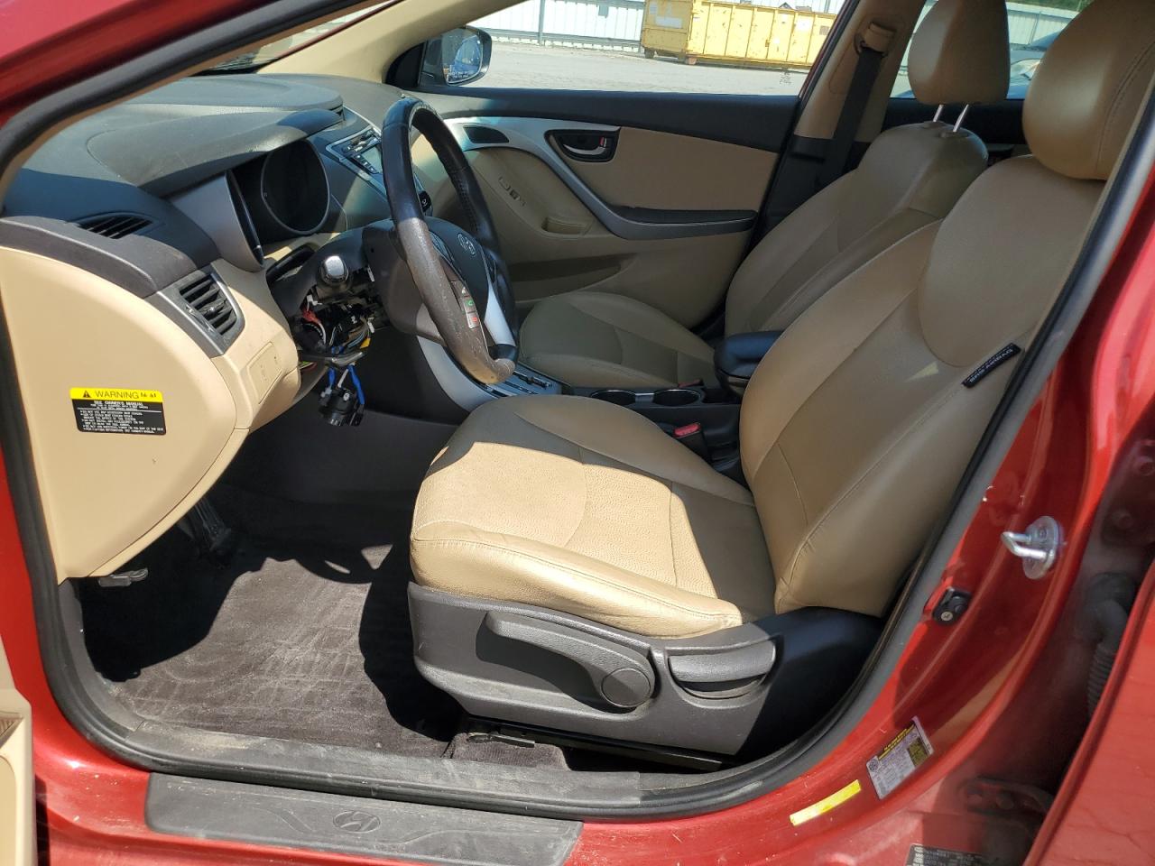 Lot #3195984985 2011 HYUNDAI ELANTRA GL