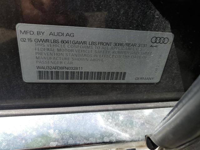 2015 AUDI A8 L QUATT WAU32AFD8FN032811