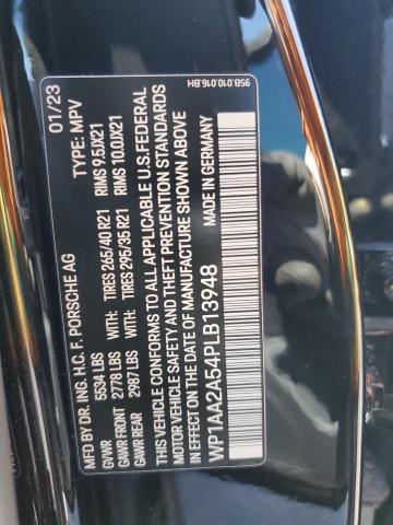 2023 PORSCHE MACAN BASE WP1AA2A54PLB13948