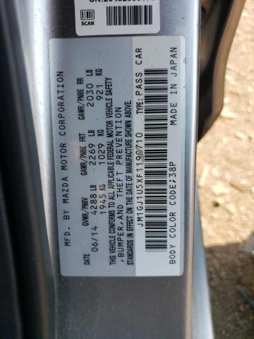 2015 MAZDA 6 SPORT JM1GJ1U5XF1190710