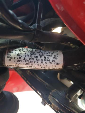 2007 KAWASAKI EX250 F JKAEXMF157DA34315