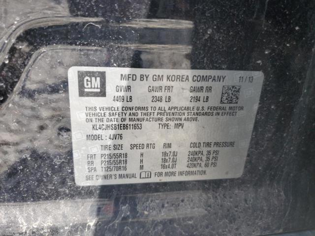 2014 BUICK ENCORE PRE - KL4CJHSB1EB611653