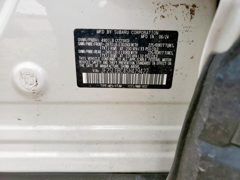 2025 SUBARU FORESTER P JF2SLDBC4SH429422