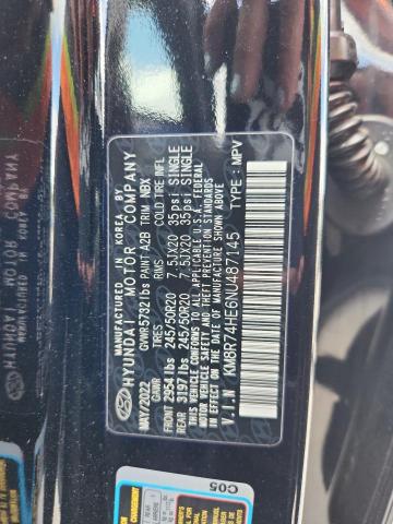 2022 HYUNDAI PALISADE C KM8R74HE6NU487145