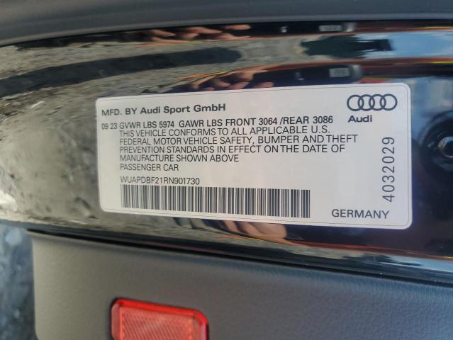 2024 AUDI RS7 WUAPDBF21RN901730